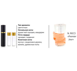 (Ch) Т/в K-155 № 81 (Nina Ricci Premier Jour) 3*15ml (ж)