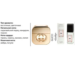 (Ch) Т/в MILANO №86(Gucci Guilty) 100мл (ж)