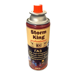 Газ для пальника King Storm 220мл (12шт)