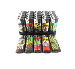 Турбо 3D наклейка Ganja  (50шт*20) фонарь