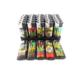 Турбо 3D наклейка Ganja  (50шт*20) фонарь