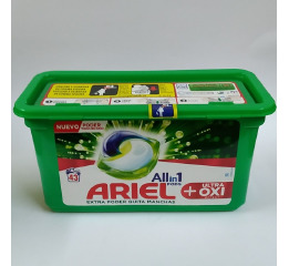 Капсулы ARIEL All in 1 Ultra Oxi (43шт) УП