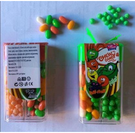 Драже+жев.конфета 2в1'Chewing Candy'  (12шт*12) ШТ