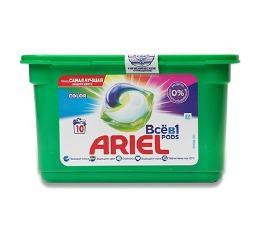 Капсулы 3х комп 'ARIEL-Color' (10шт) УП