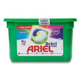Капсулы 3х комп 'ARIEL-Color' (10шт) УП
