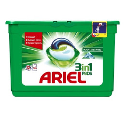 Капсулы 3х комп ARIEL (15шт) УП