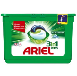 Капсулы 3х комп ARIEL (15шт) УП