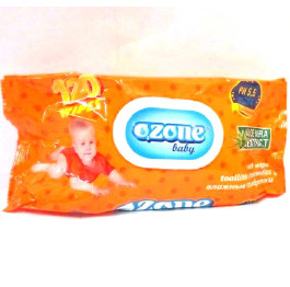 Салфетки влажные 120 шт Ozone Алоэ желтая  (16)