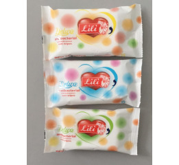 Салфетки влажные  15шт Lili DELUXE (120)