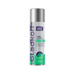 ГЕЛЬ для бритья Gladkoff 220мл Protection