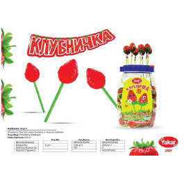Леденец VIL POP Клубника 14г (100шт*6) УП