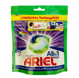 Капсулы ARIEL All in 1 COLOR ( 3шт) УП