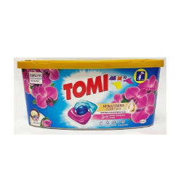 .Капсулы TOMI 3в1 COLOR Орхидея (28шт) УП