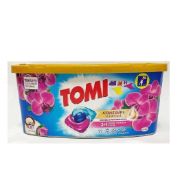 .Капсулы TOMI 3в1 COLOR Орхидея (28шт) УП