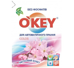 Ст.порошок O'KEY   400г АВТ Color Цветочный букет (10)