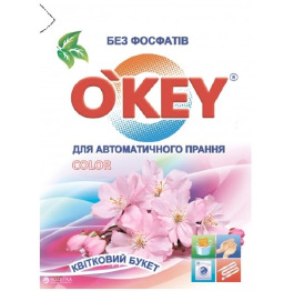 Ст.порошок O'KEY   400г АВТ Color Цветочный букет (10)