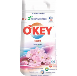 Ст.порошок O'KEY 10кг АВТ Color Цветочный букет