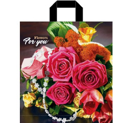 Пакет Германия 'Flowers for you'40*43;90мкрн (25шт