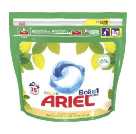 Капсулы ARIEL All in 1 COLOR Масло Ши (35шт) УП