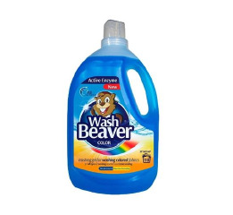 Гель д/стирки 3,3л WАSH BEAVER COLOR