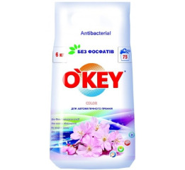 Ст.порошок O'KEY  6кг АВТ Color (подлееный)