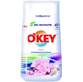 Ст.порошок O'KEY  6кг АВТ Color (подлееный)