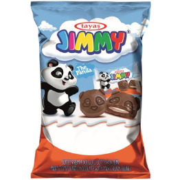Kонфеты молоч шок JIMMY молочн крем (100шт) 1кг