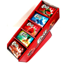 Жев рез 'EXIT' 5вкусов 11г дисплей (100шт)