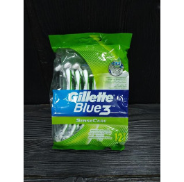 GILLETTE BLUE 3 SENSETIVE 12шт (20)
