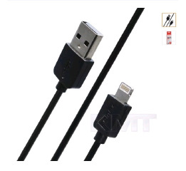 Кабель Айфон 1м iCharge Silicone - Black