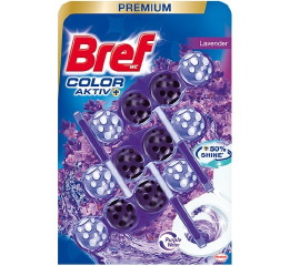Блок для унитаза BREF 'ЛАВАНДА' 3*50 гр ГОЛУБАЯ ВОДА