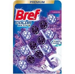 Блок для унитаза BREF 'ЛАВАНДА' 3*50 гр ГОЛУБАЯ ВОДА