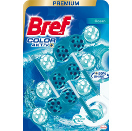 Блок для унитаза BREF 'ОКЕАН' 3*50 гр ГОЛУБАЯ ВОДА