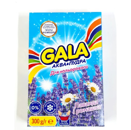 Ст.порошок GALA РУЧ Аква-Пудра Лаванда и ромашка 300г КОЛОР
