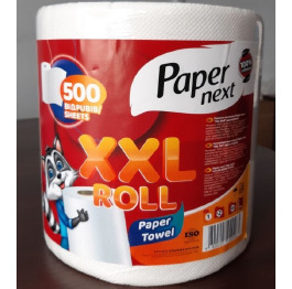 Полотенце бум 100м XXL Roll (500отр*20см) (6) Красн