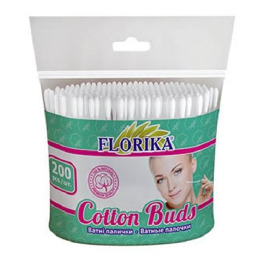 Ватные палочки п/э FLORIKA (200шт*50)