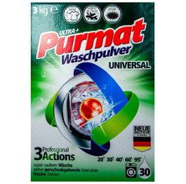 Пр.порошок Purmat universal 3 кг к/к
