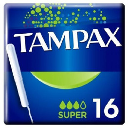 Тампоны Tampax 16шт Super Plus Duo с аплик (24)