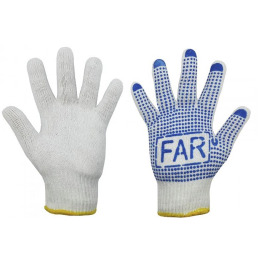 Перчатки Х/Б  'FAR' (12 шт*50)УП