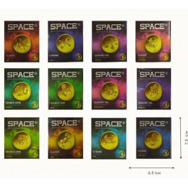 Презервативи 'SPACE' (12шт*60)
