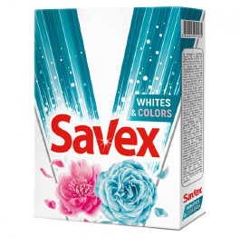 Пр.порошок SAVEX 400г РУЧ/АВТ 2.в1/голубой