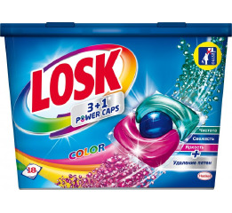 Капсулы д/стирки 'LOSK' COLOR (18шт)УП