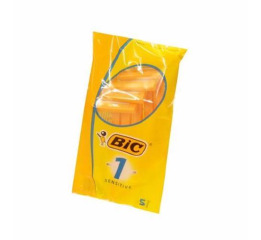 Бритвенный станок 'BIC 1' чувств ( 5шт) УП