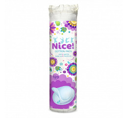 Ватные диски NICE 120шт