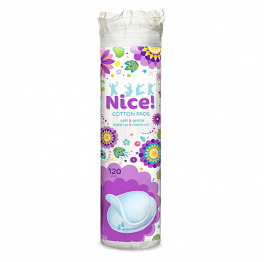Ватные диски NICE 120шт