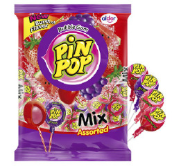 Льодяник 'Pin Pop' с йогуртом, (48 шт*16)ШТ