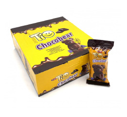 Бисвит Шоколадный Tio Bear 50г (24шт*6)