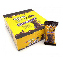 Бисвит Шоколадный Tio Bear 50г (24шт*6)