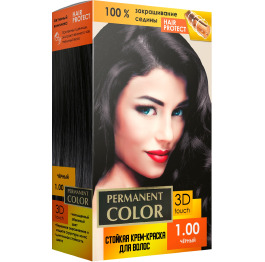 Фарба 'Permanent Color' тон чорний №1.00