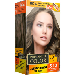 Фарба 'Permanent Color' тон русявий темний попелястий №5.10
